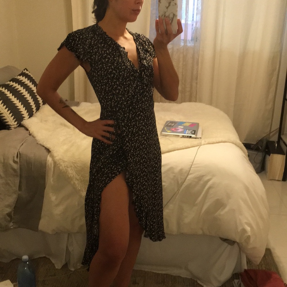 Vintage wrap dress